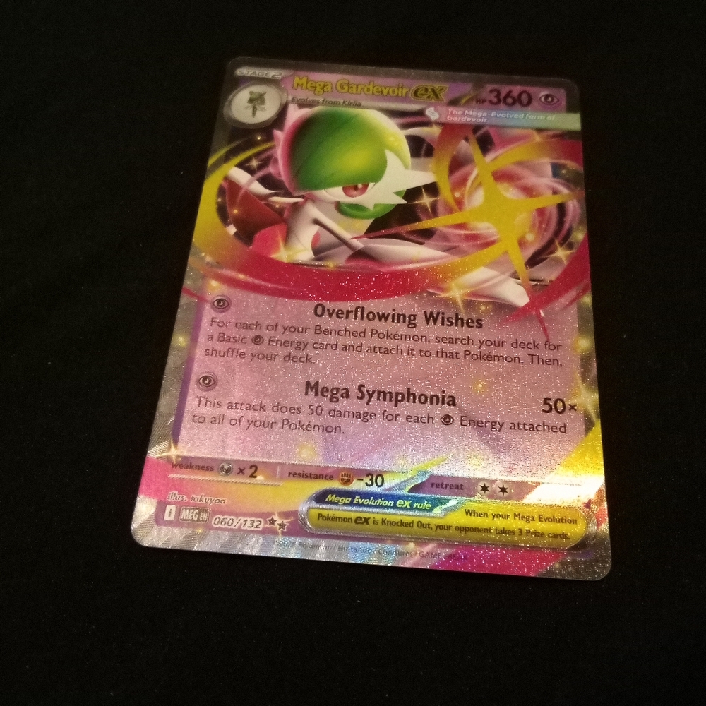Pokemon Mega Gardevoir ex 060/132 Mega Evolution Double Rare Holo